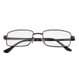Plusy +1.00 Fotochromowe okulary do czytania z flexami ST342 czarne
