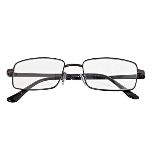 Plusy +2.00 Fotochromowe okulary do czytania z flexami ST342 czarne
