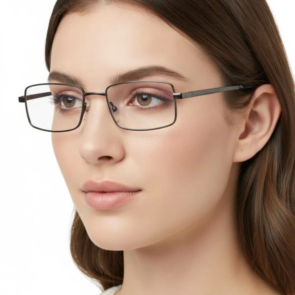 Plusy +2.00 Fotochromowe okulary do czytania z flexami ST342 czarne
