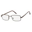 Plusy +2.50 Fotochromowe okulary do czytania z flexami ST342A brązowe