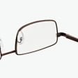 Plusy +3.50 Fotochromowe okulary do czytania z flexami ST342A brązowe