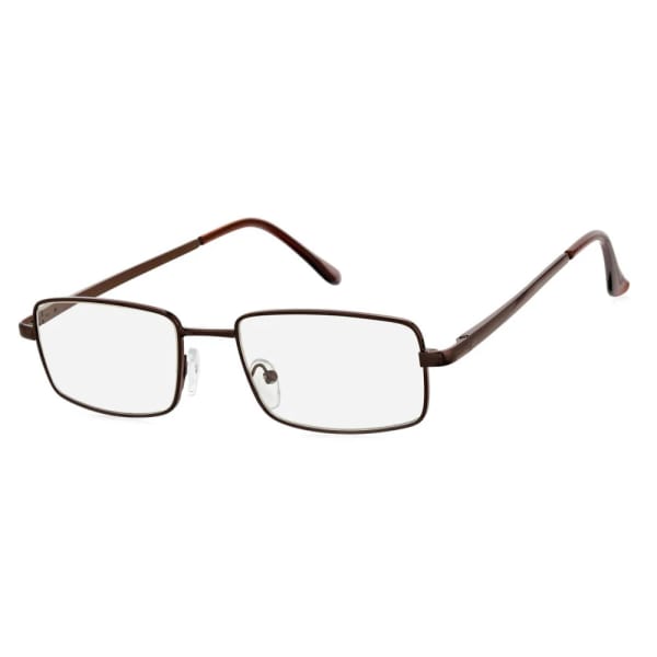 Plusy +4.00 Fotochromowe okulary do czytania z flexami ST342A brązowe