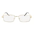 Plusy +4.00 Fotochromowe okulary do czytania z flexami ST342B złote