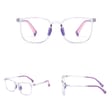 Okulary dla dzieci zerówki do komputera z filtrem Blue Light 25169D transparentny fiolet
