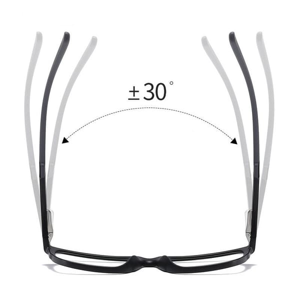 Męskie okulary zerówki z filtrem Blue Light i Antyrefleks do komputera 25170 czarny/szary