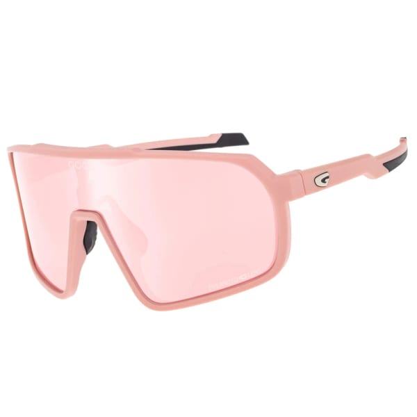 Duże Sportowe okulary przeciwsłoneczne z polaryzacją GOG E535-2P różowe