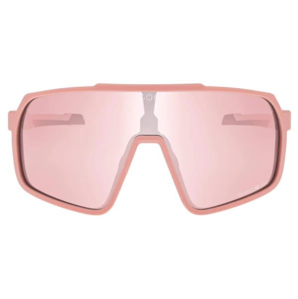 Duże Sportowe okulary przeciwsłoneczne z polaryzacją GOG E535-2P różowe