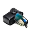 Plusy +2.50 Składane okulary do komputera i czytania Blue Light + Antyreflex ST335 ze skazą!