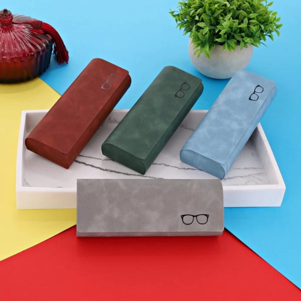 Etui okularowe na magnes ET-122B zielone