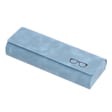 Etui okularowe na magnes ET-122C niebieskie