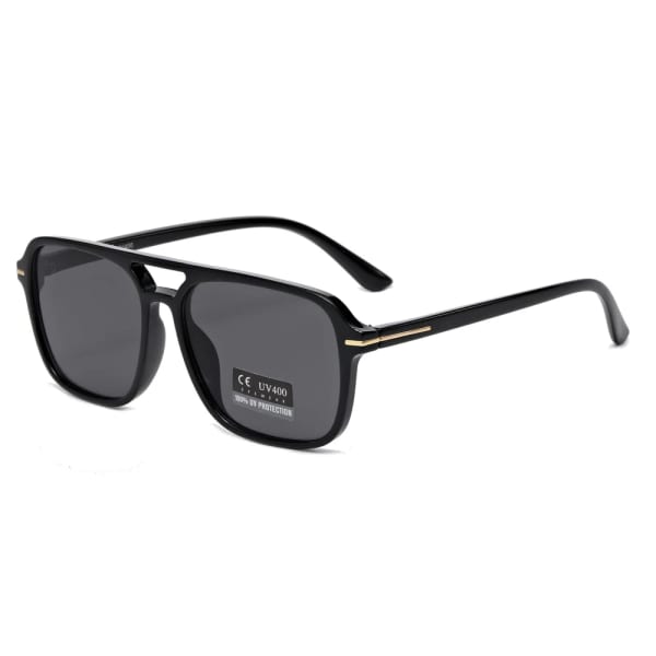 Okulary przeciwsłoneczne pilotki z filtrem UV400 - SV103 czarny