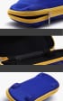 Etui na okulary dla dzieci AUTKO na zamek ET-134B niebieski/neonowy
