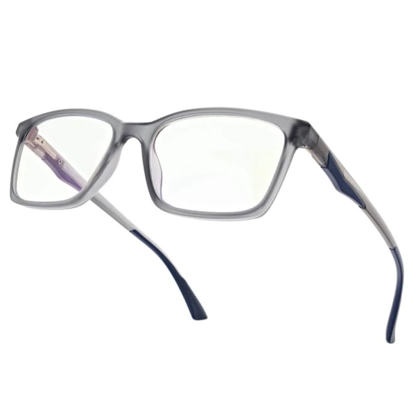 Męskie okulary +1.25 do czytania i komputera Blue Light ST339 szare