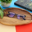 Męskie okulary +1.25 do czytania i komputera Blue Light ST339 szare