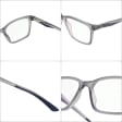 Męskie okulary +1.75 do czytania i komputera Blue Light ST339 szare
