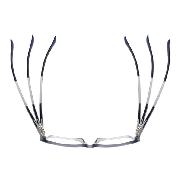 Męskie okulary +2.25 do czytania i komputera Blue Light ST339 szare